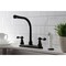 Kingston Brass KB715ACL Centerset Kitchen Faucet with Side Sprayer, Oil Rubbed Bronze KB715ACL - alternate 4